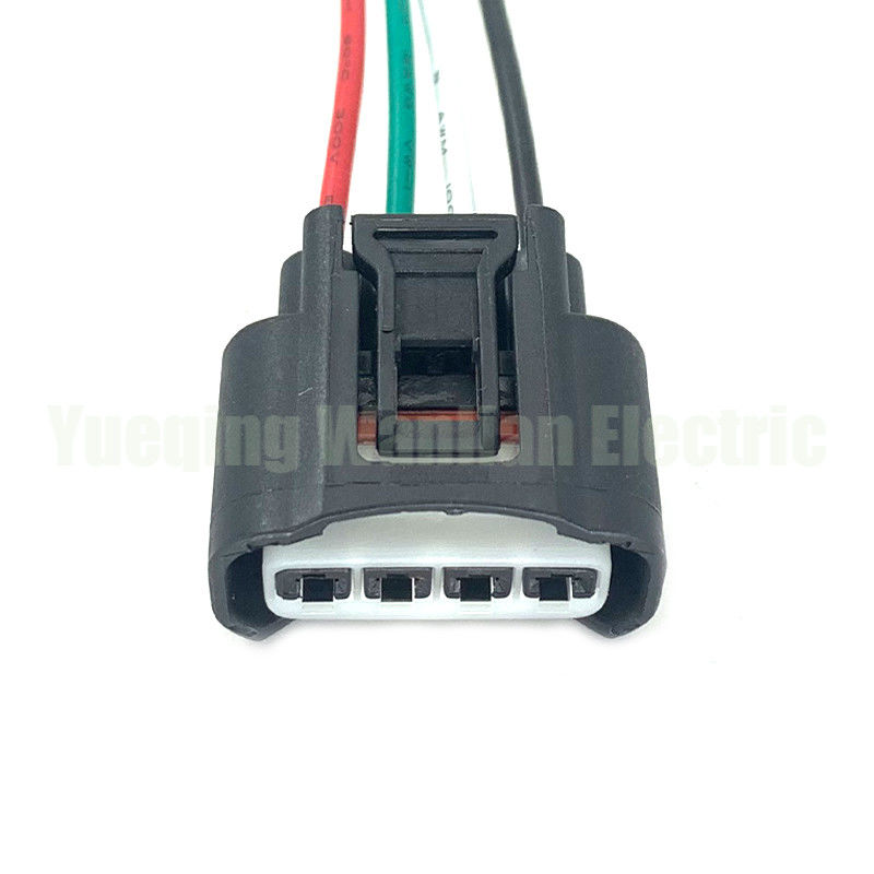 7283-7449-30 4 Pin Ignition Coil Plug Connector Hitam Wanita Auto Plug