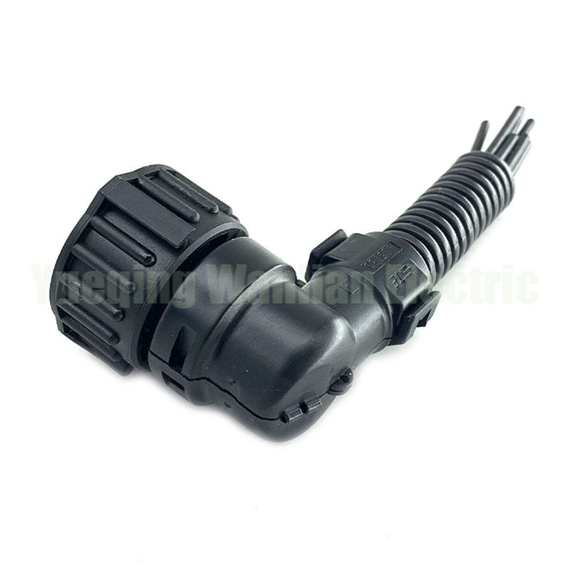 7 Pin 967650-1 968421-1 1-1813344-1 Sensor Kecepatan Odometer Bulat Konektor Kawat Segel Hitam