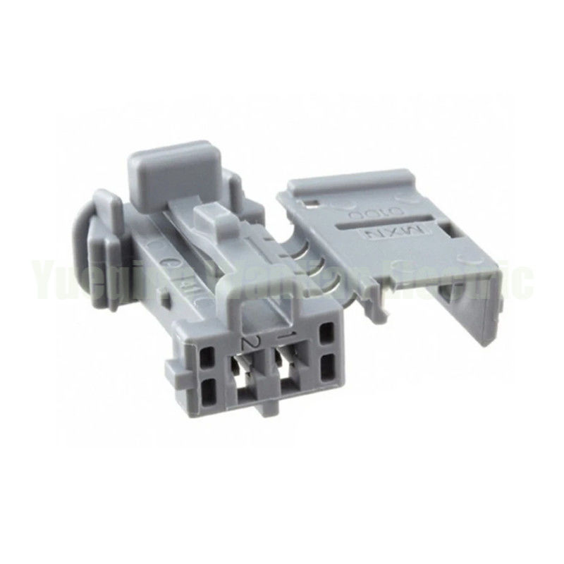 2 Pin 98817-1028 Brand Molex Konektor Rumah persegi panjang Container Konektor Seri Abu-abu