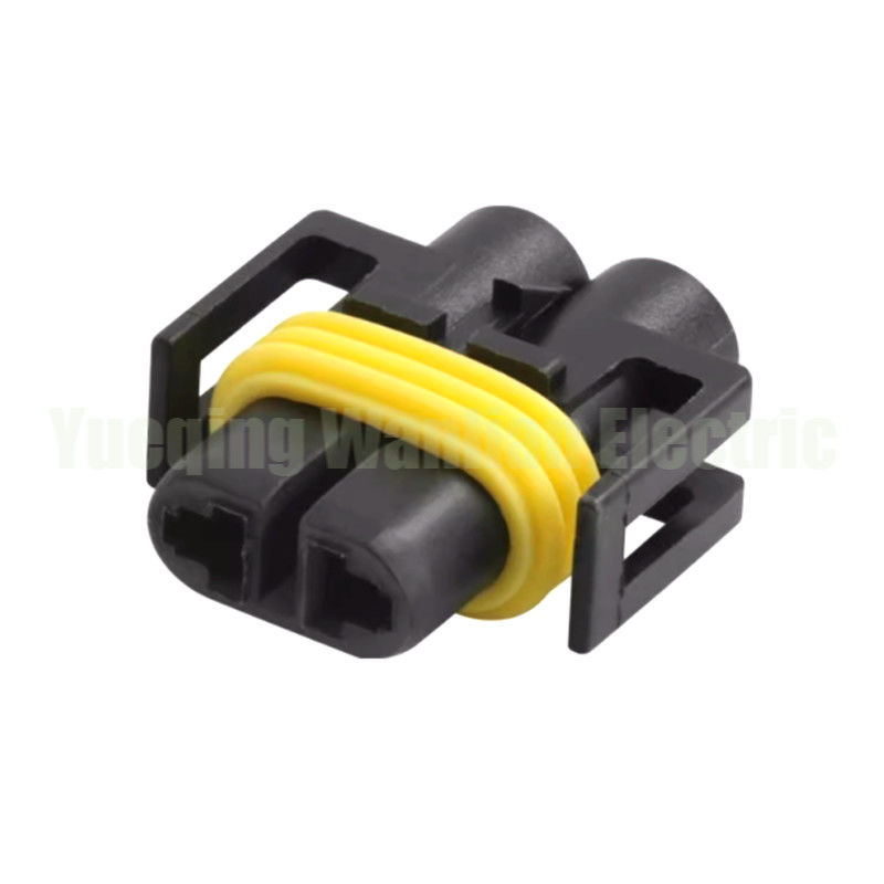 2 Pin 12124819 12124817 Otomotif Wanita Pria Konektor Disegel Lampu Kabut Lampu Soket Xenon Plug