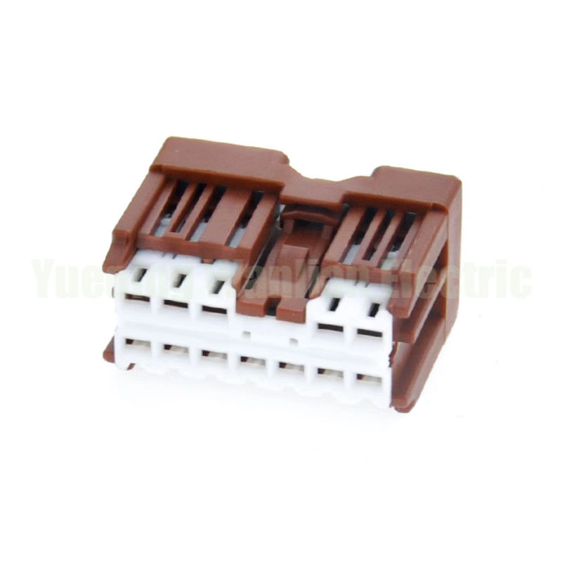 12 pin 6098-6956 Brown mobil kabel konektor Wanita Otomotif konektor kabel ke kabel konektor 2.2series