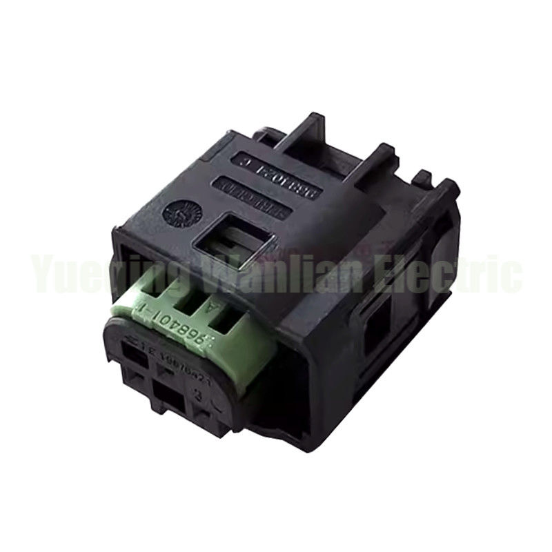 3 pin 1-967642-1 968402-1 tyco kabel otomotif ke kawat hitam konektor wanita tahan air seri 0.6