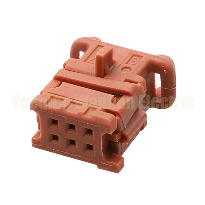 6 Pin 98786-1019 Wanita Mobil Kabel Wiring Harness Konektor Plug Plastik Housing
