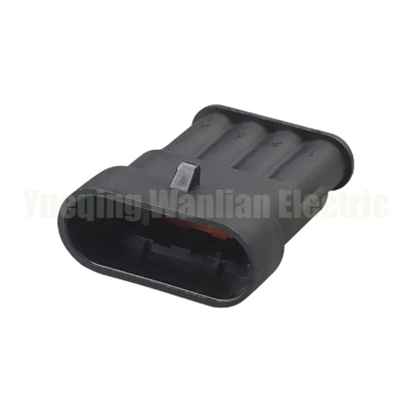 282106-1 4 Pin Auto Connector Konektor Listrik Dan Soket Otomatis Waterproof Disegel
