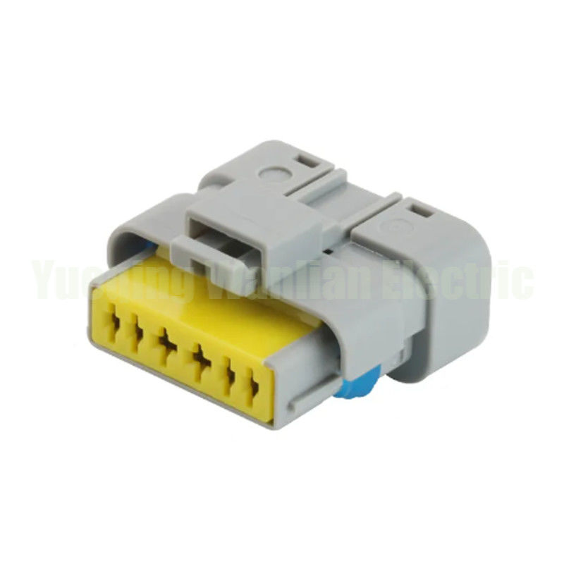 6 pin 211PC069S8049 Wanita Otomotif Pompa Minyak Bakar Soket Otomotif Waterproof Composite Connector
