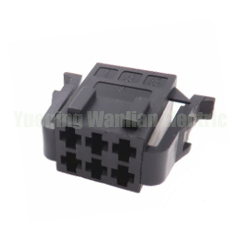 6 Pin 1-929621-1 191972723 Auto Wire Harness Steker Terbuka Listrik Soket Saklar Kursi Starter Mobil