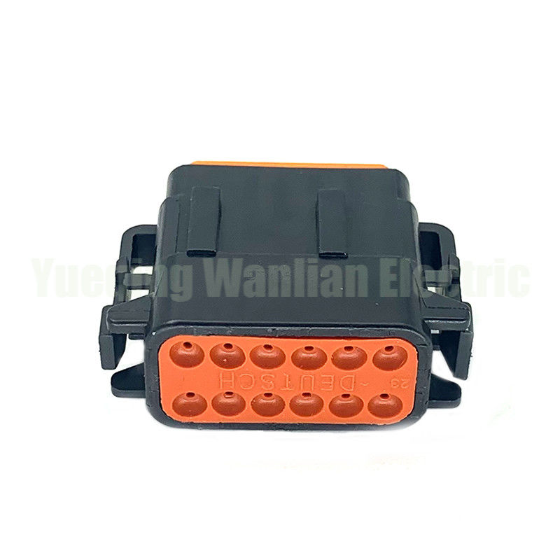 12 Pin DTM06-12SB Konektor anti air tertutup Konektor otomotif Truk berat