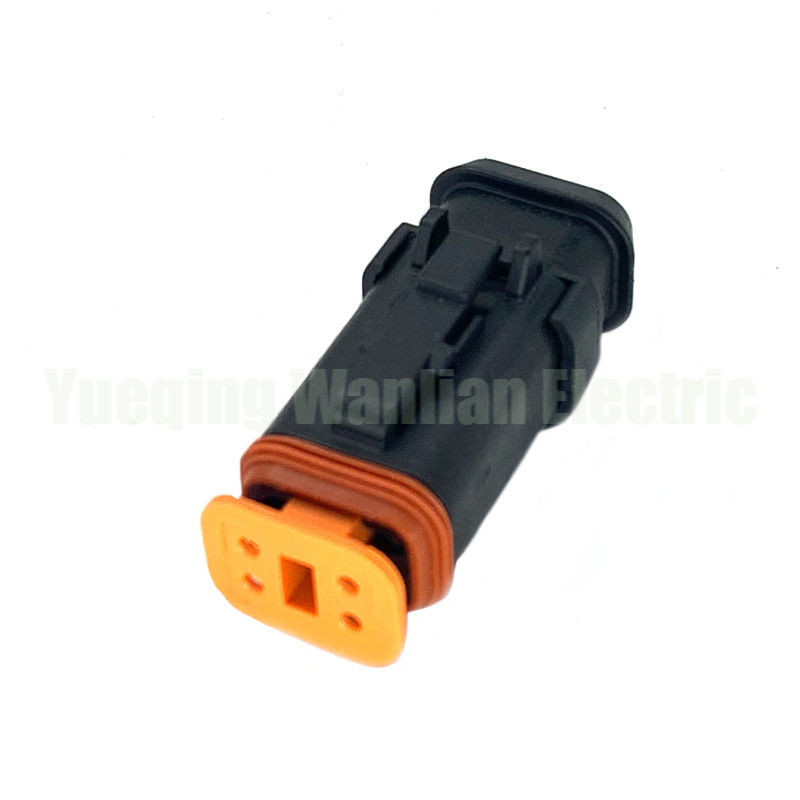 4 pin DT06-4S-EP11 plastik plug listrik tahan air kabel kabel kabel konektor Wanita Konektor Dengan Cap End Panjang