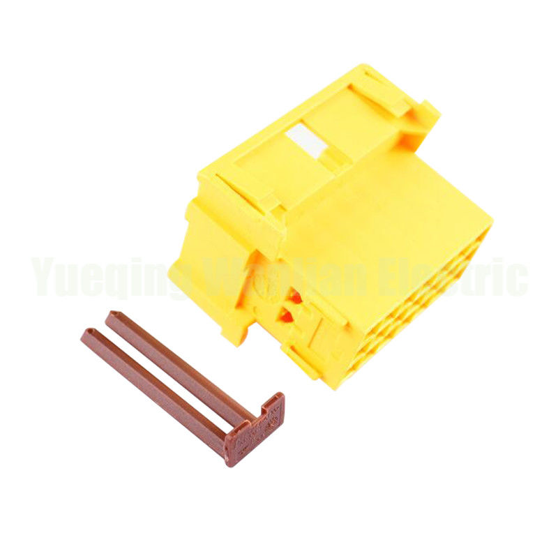 21 Pin 1-967630-5 konektor amplifier daya otomotif FAW Heavy duty ABS EBS pria dan wanita butt harness plug