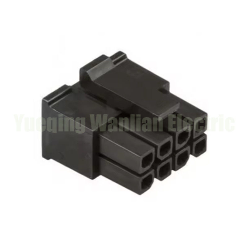 430250800 8 Pin Receptacle Housing Connector Dual Row Wire to Wire Board Black Housing