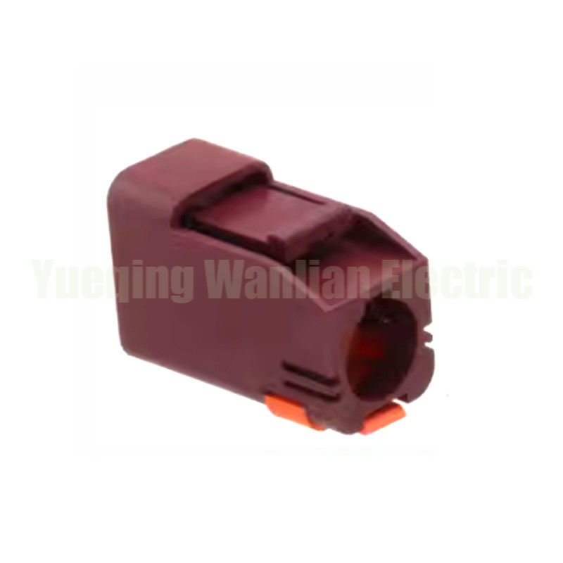 1 Pin 734036263 Konektor Colokan Wanita Soket Gratis Gantung In-Line Crimp atau Solder