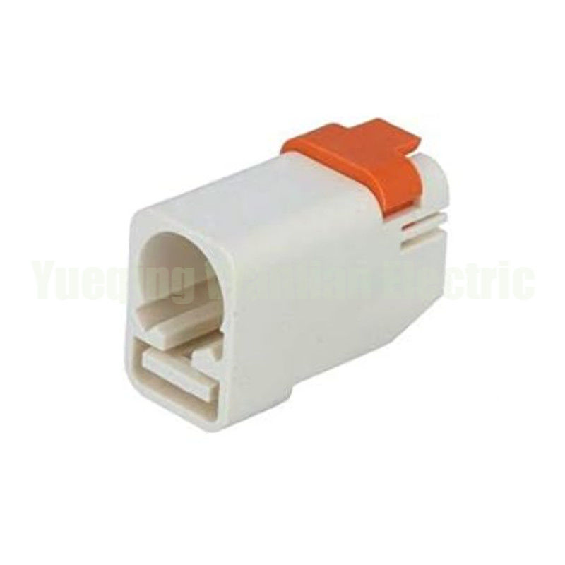 1 Pin 73403-6261 Plug Wanita lurus Crimped Putih Waterproof Automotive Electrical Connector