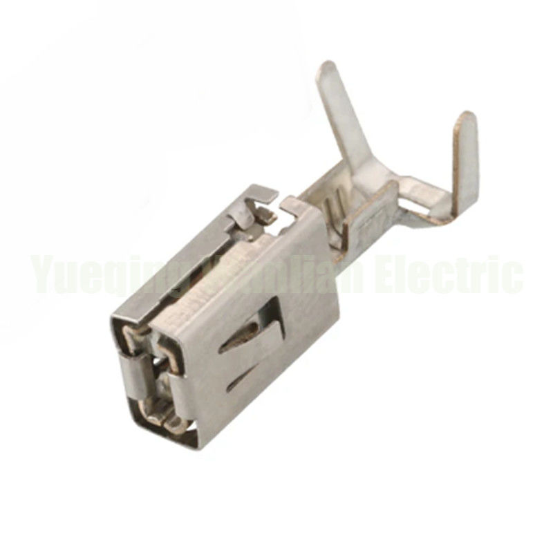 1241414-1 Otomatis Crimp Wire Terminal longgar Mobil Elcetrical Connector Mental Pin Tinned Tembaga Terminal