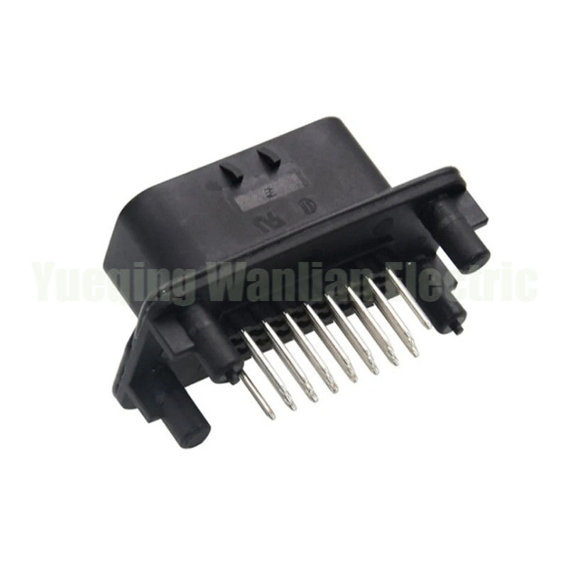 23 Pin 776228-1 776200-1 ECU Controller Mount Housing Plug Header Konektor Pria Vertikal