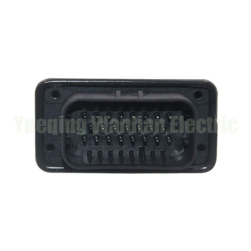 23 Pin 776228-1 776200-1 ECU Controller Mount Housing Plug Header Konektor Pria Vertikal