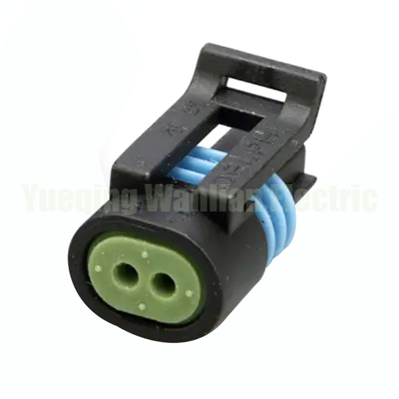 12162193 12162195 0441201 2 Pin Wanita Waterproof Electrical Wire Connector Disegel Auto Plug