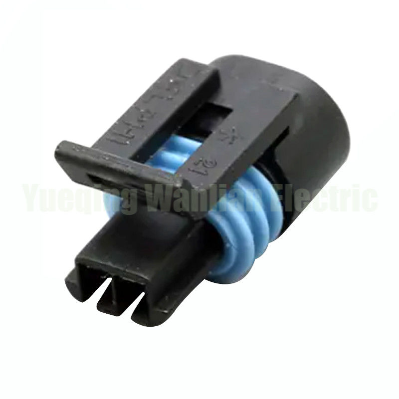 12162193 12162195 0441201 2 Pin Wanita Waterproof Electrical Wire Connector Disegel Auto Plug