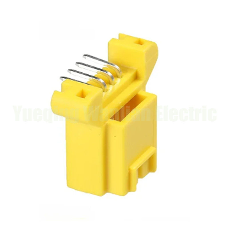 4 Pin 1743218-5 Plastic Housing Wiring Harness Socket Automotive PCB Connector Plug