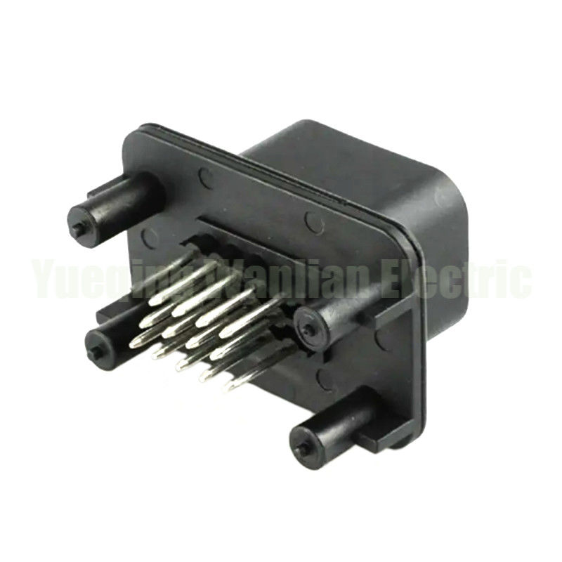 14 Pin 776262-1 PCB Mount Header Kawat vertikal ke papan Waterproof Auto Electrical Connectors