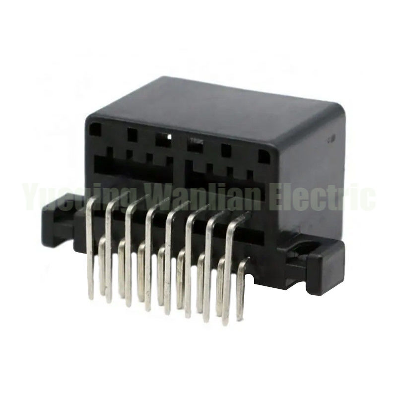 16 Pin 175615-2 Pengontrol PCB Board Kendaraan Listrik ECU Plug Pria Dan Wanita