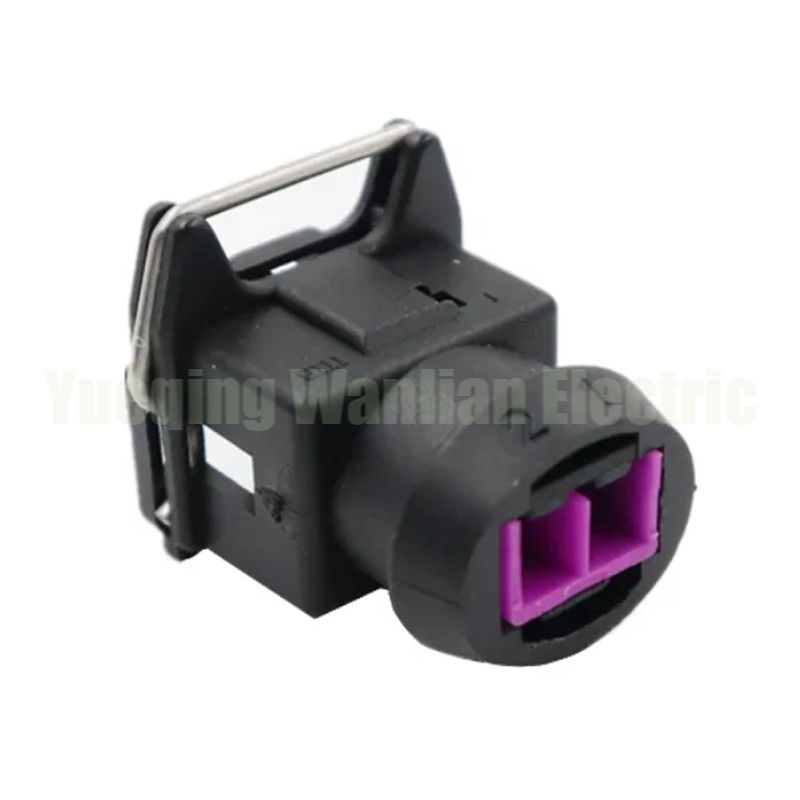 443906232 Konektor tahan air mobil wanita EV1 Auto Injector Plug 2 Pin