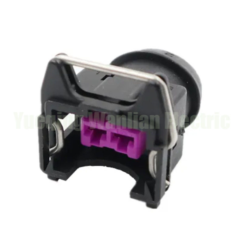 443906232 Konektor tahan air mobil wanita EV1 Auto Injector Plug 2 Pin