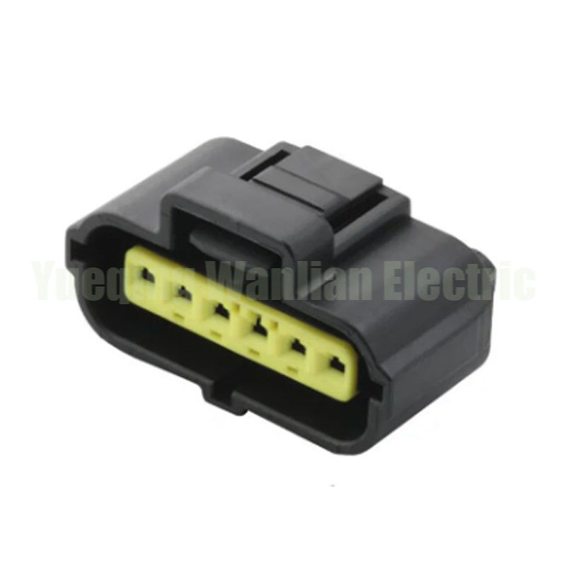 6 Pin 184060-1 Female MAF Sensor Connector Bensin Pump Plug Untuk Mobil