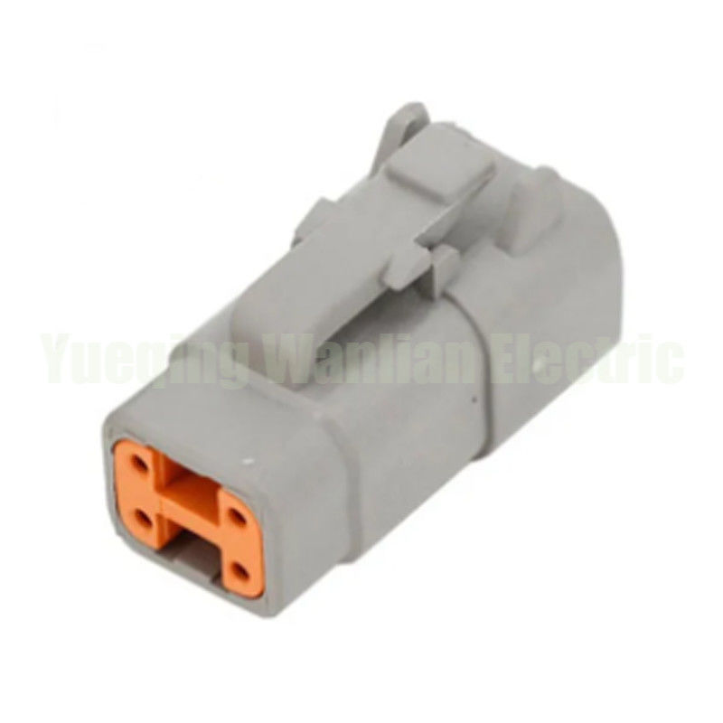 Wanita Otomotif Disegel 4 Pin Waterproof Plug DTM06-4S ATM06-4S Untuk Kendaraan Listrik
