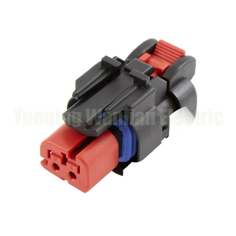 776427-1 Waterproof 2 Pin Connector Wanita Untuk Excavator Camshaft Sensor Mesin Injector