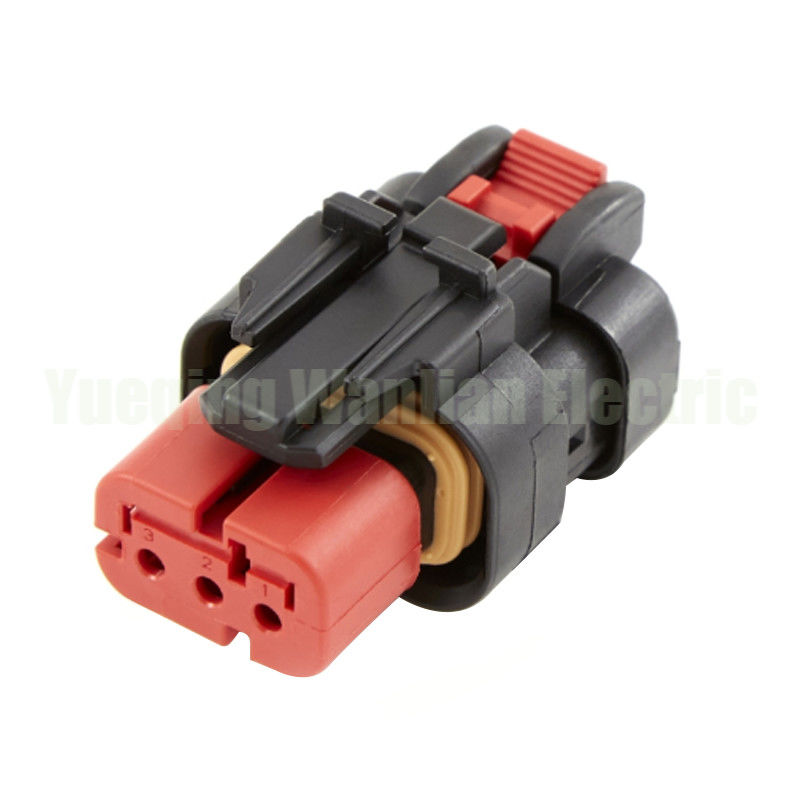 776429-1 3 Pin Excavator Camshaft Sensor Kabel Soket Dengan Kabel Sensor Nozzle Mobil