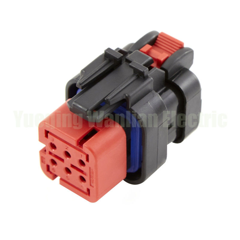6 Pin 776433-1 776531-1 Auto Electric Wire Wanita Docking Unsealed Socket AC Assembly
