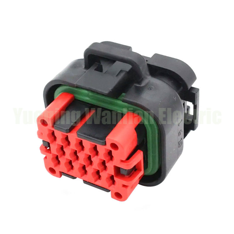 Ampseal 14 Pin Connector 776273-1 Wiring Harness Audio Female Plug Connector dengan Pin