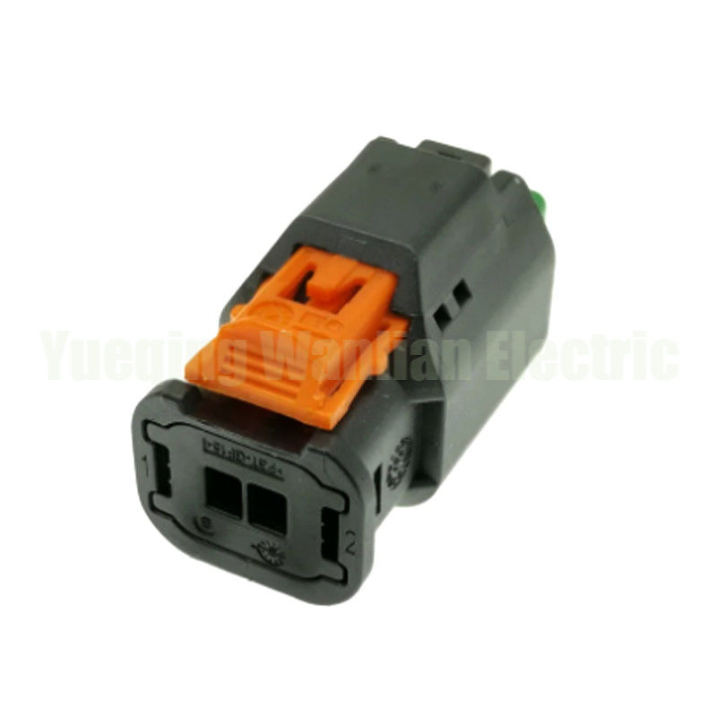 2 Pin 1801175-5 1-1801175-5 Mesin Kipas Sensor Suhu Air Plug Thermostat Konektor