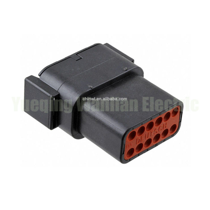 12 Pin DTM04-12PB Konektor anti air tertutup Konektor Otomotif Truk Berat