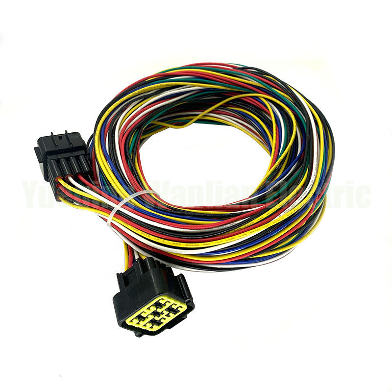 16 Pin FW-C-16M-B FW-C-16F-B Hitam Furukawa Sealed Waterproof Electrical Auto Wire Harness Connector Plug
