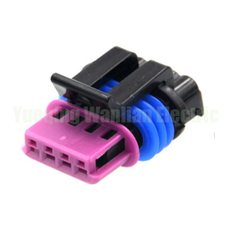 4 Pin 15410728 Sensor Tekanan Asupan Otomatis Soket Segel Konektor Kabel Kawat Otomatis
