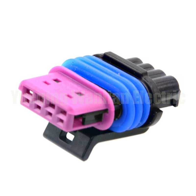 4 Pin 15410728 Sensor Tekanan Asupan Otomatis Soket Segel Konektor Kabel Kawat Otomatis