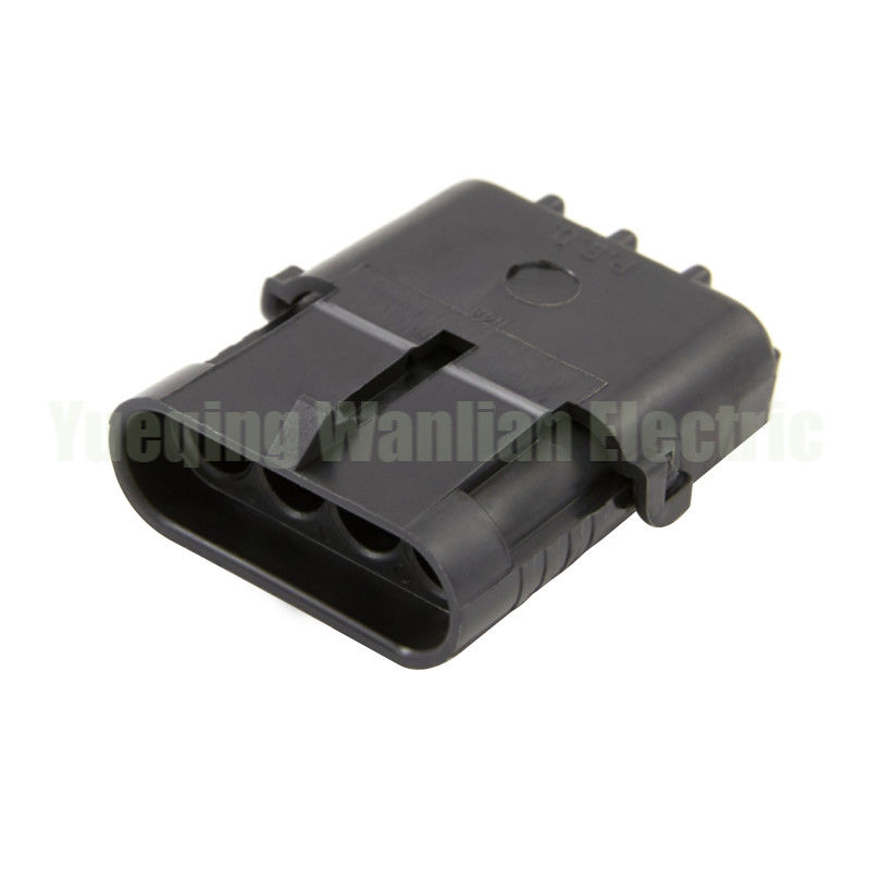 4 Pin 120109741 Konektor Kabel Listrik Waterproof Weather Pack Square Wire Female Plug Socket