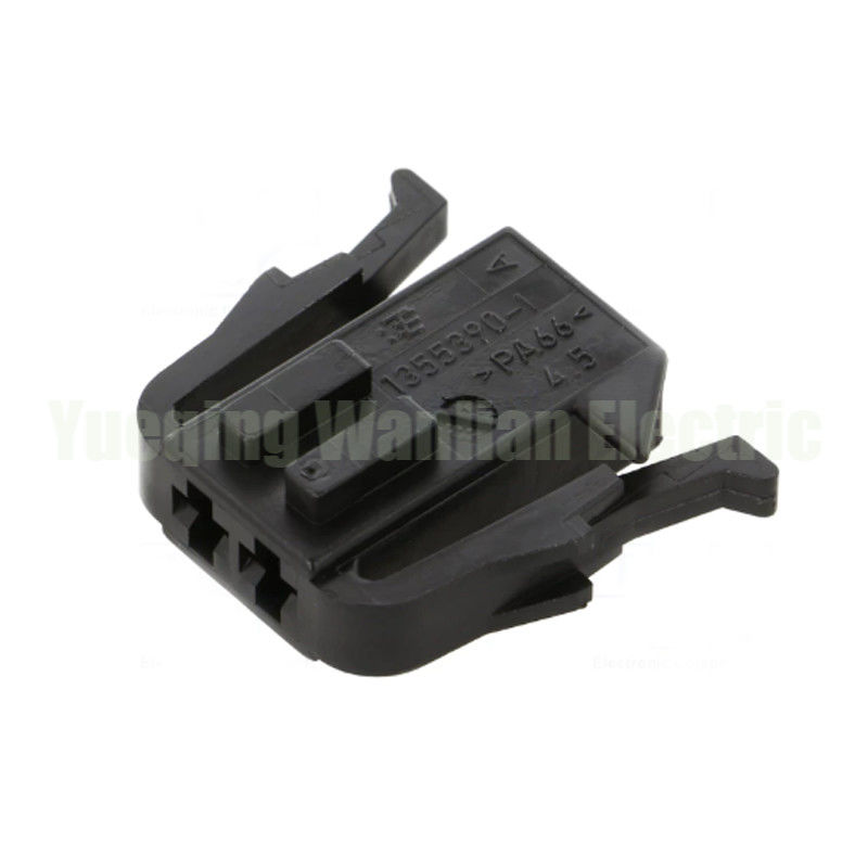 2 pin 1355390-1 Wanita Konektor Otomotif Listrik Kabel Harness Plastik Socket Housing