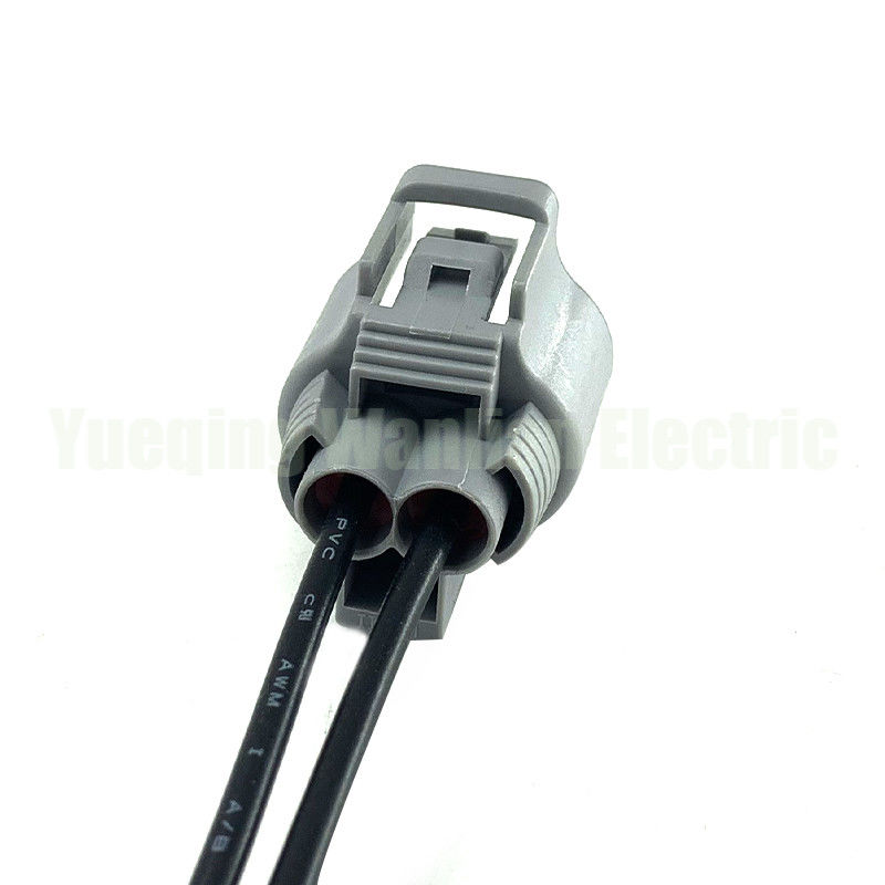 2 Pin 176146-6 Female Elektronik Kipas Klep Auto Konektor 4.8mm Seri Soket