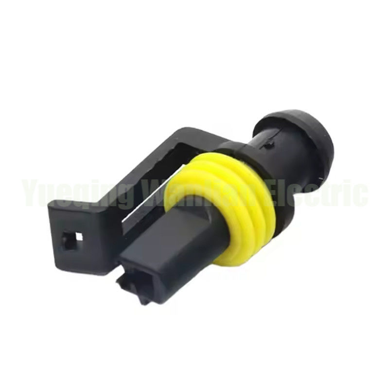 1 Pin 282079-2 Otomotif airproof Wire Harness Disegel Konektor minyak colokan induksi