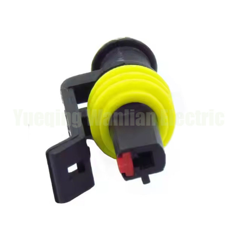 1 Pin 282079-2 Otomotif airproof Wire Harness Disegel Konektor minyak colokan induksi
