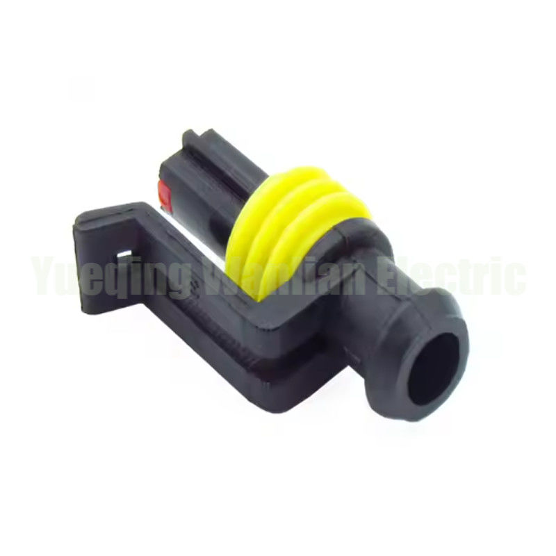 1 Pin 282079-2 Otomotif airproof Wire Harness Disegel Konektor minyak colokan induksi