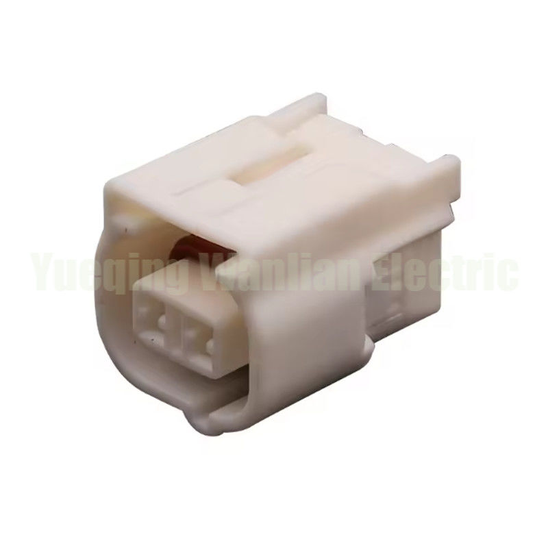 2 Pin 6189-0641 Auto Wire Harness Socket Putih Mobil Plastik Housing Unsealed Konektor
