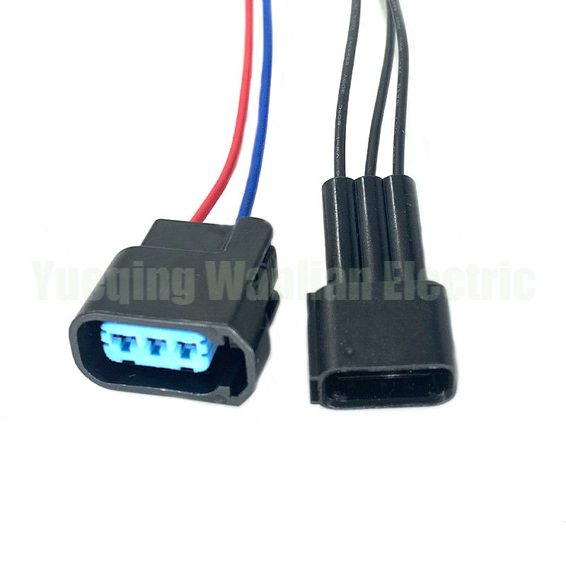 3 Pin 6189-0728 WL037Y-2-11TS Otomotif Socket Ignition Coil Connector Wire Harness Untuk Honda