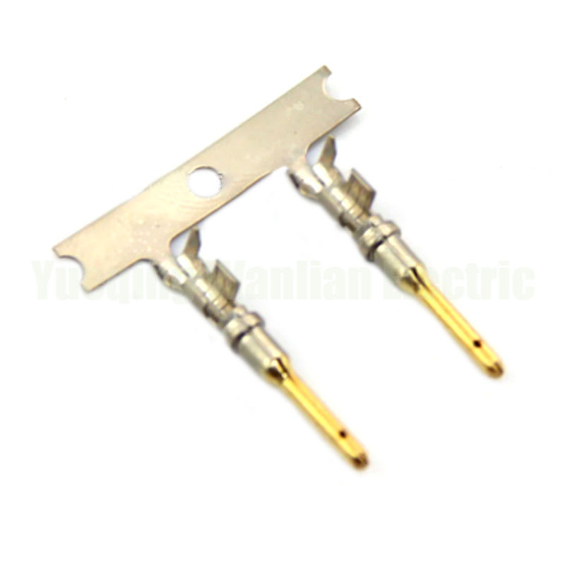 1060-16-0144 Deutsch DT 1.5mm Seri Pin Kontak Kuningan Plating Emas Ukuran Crimp Terminal