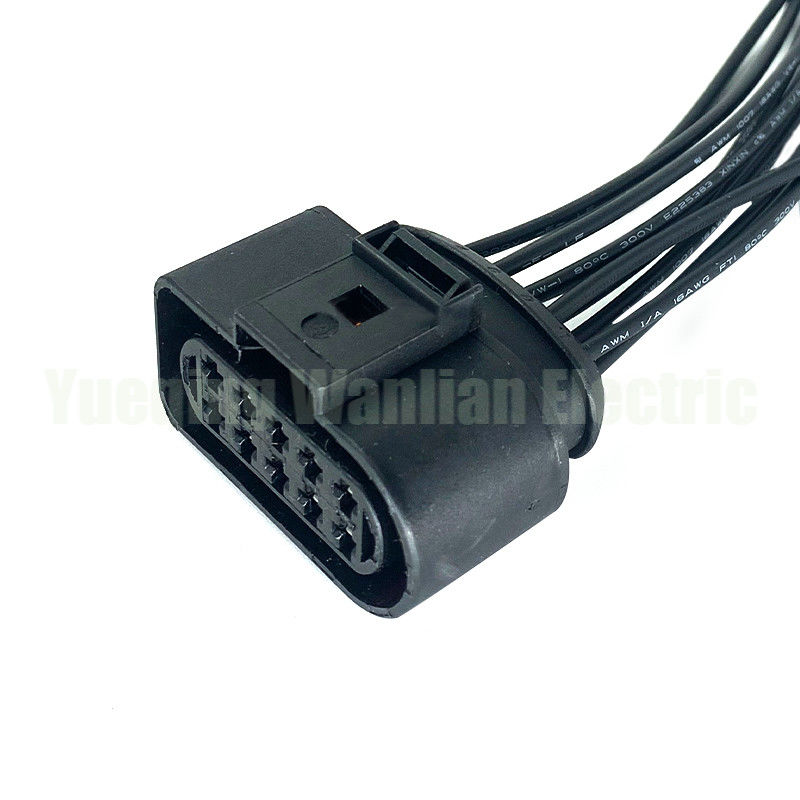 10 Pin 6R0973735 1J0973735 493577-1 1813346-1 42121500 Steker Sensor Suhu Konektor Katup Deflasi Tahan Air