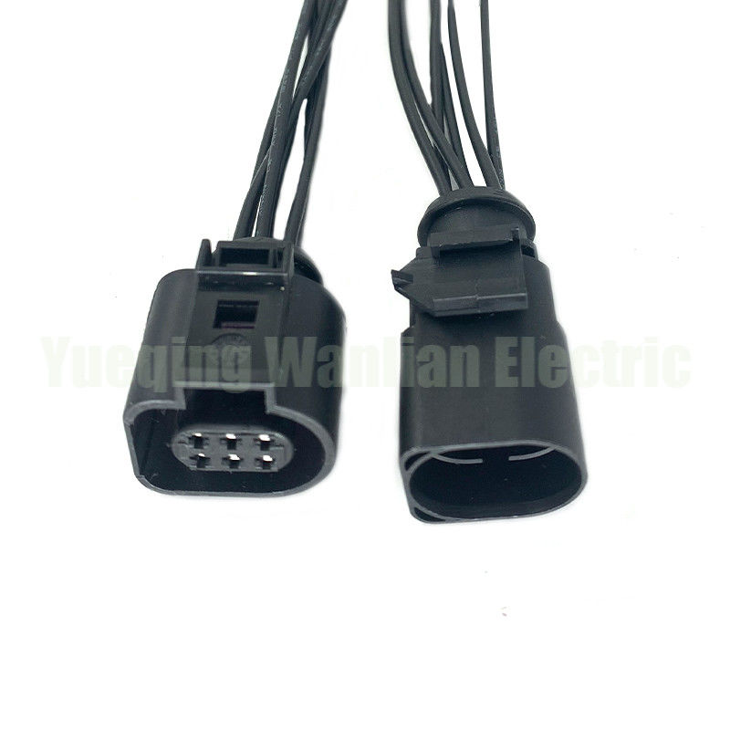 6 Pin 1J0973713 1813139-1 42121700 3B0973813 Soket ACC Otomatis Kunci Pintu Steker Throttle Radar Pembalik