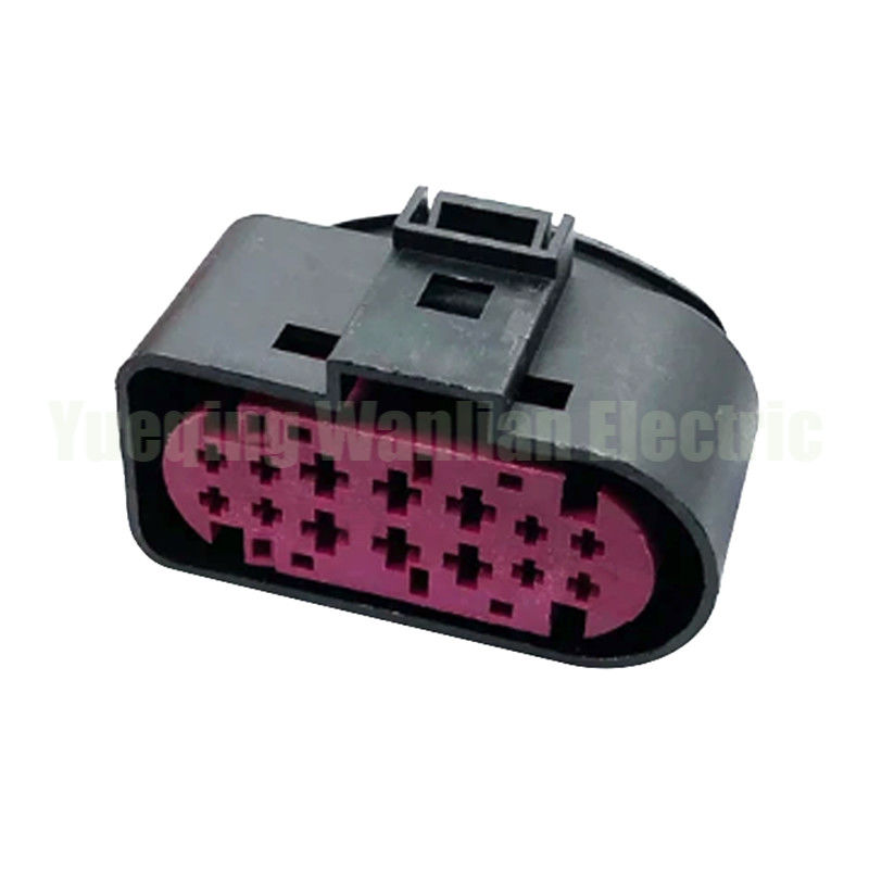 14 Pin 1J0973737 1719105-1 mobil lampu depan lampu xenon Plug auto lampu depan lampu soket konektor tahan air