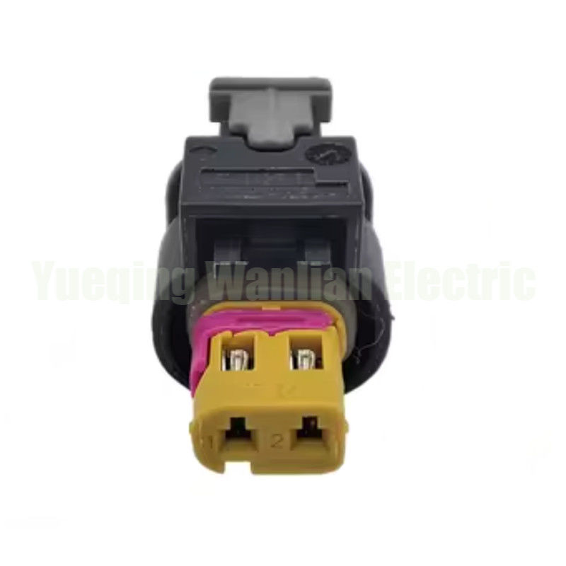 2 Pin 4F0973702A 1-1718888-7 Female Sensor Plug Injector Konektor tahan air otomotif